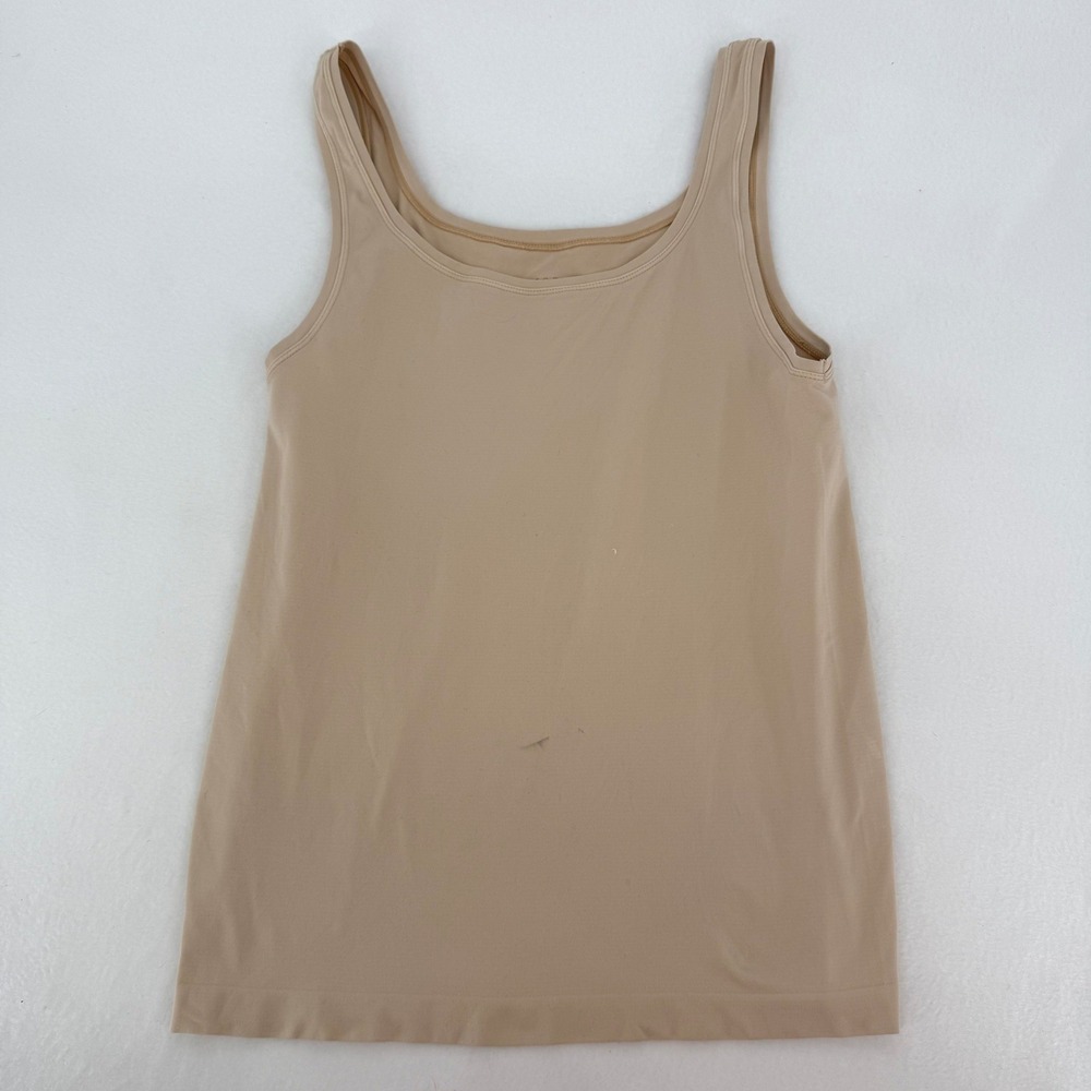 Soma Tank Top‎ Women XL Beige Scoop Neck Stretch Camisole